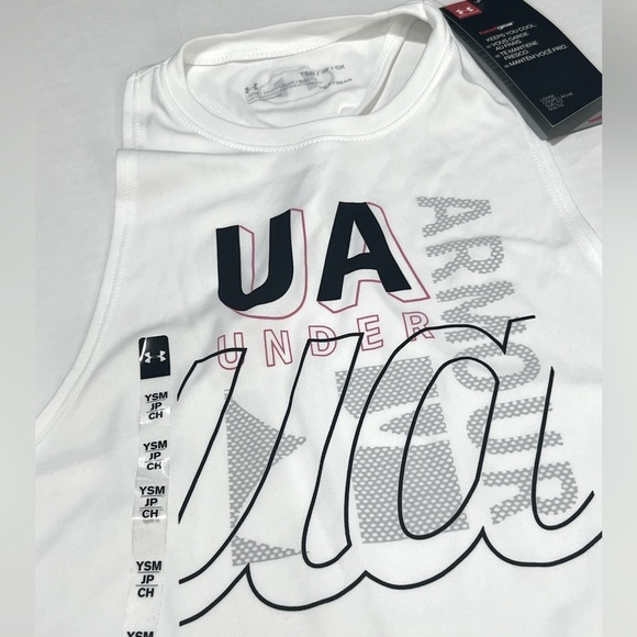 Under Armour White Athletic Tank - Picture 2 of 8